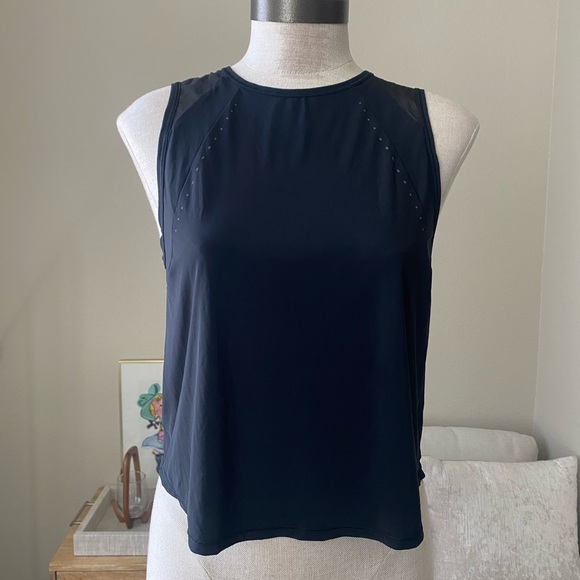 Lululemon Athletica Black Mesh Tank - Picture 2 of 5
